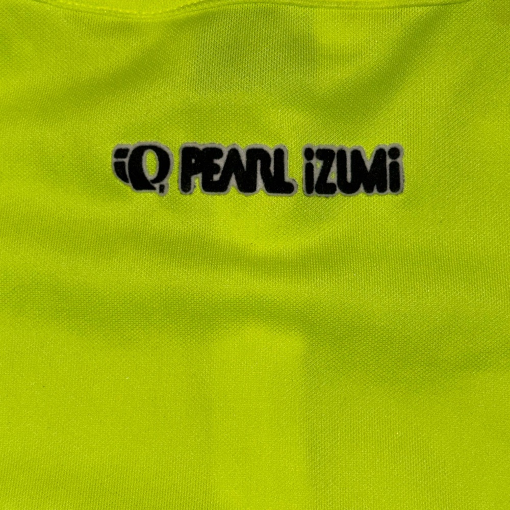 Pearl Izumi Women’s High-Vis Lime Short Sleeve Bike Racing Top S Zipper Front - Picture 9 of 13